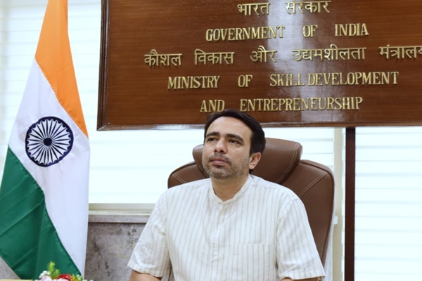 Union Minister Jayant Chaudhary felicitates World Skills 2024 winners