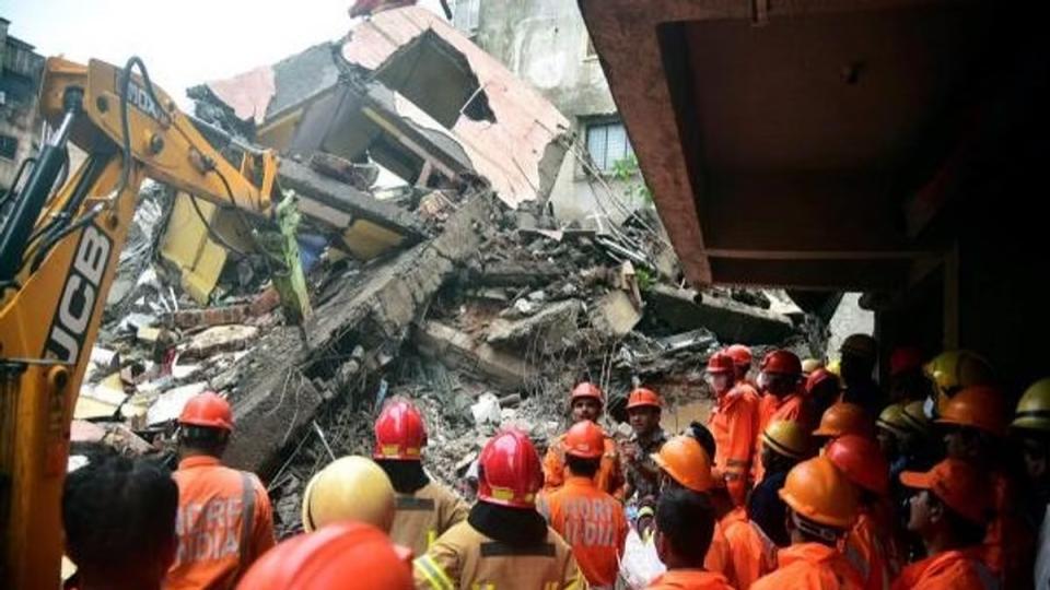 Third body retrieved after three-storey building collapses in Navi Mumbai