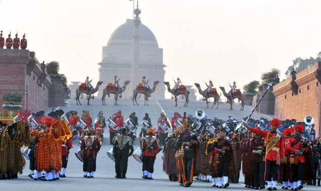 Beating Retreat ceremony to be held at Vijay Chowk in New Delhi today