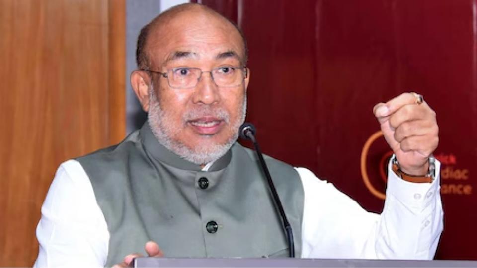 Manipur CM calls NDA MLA