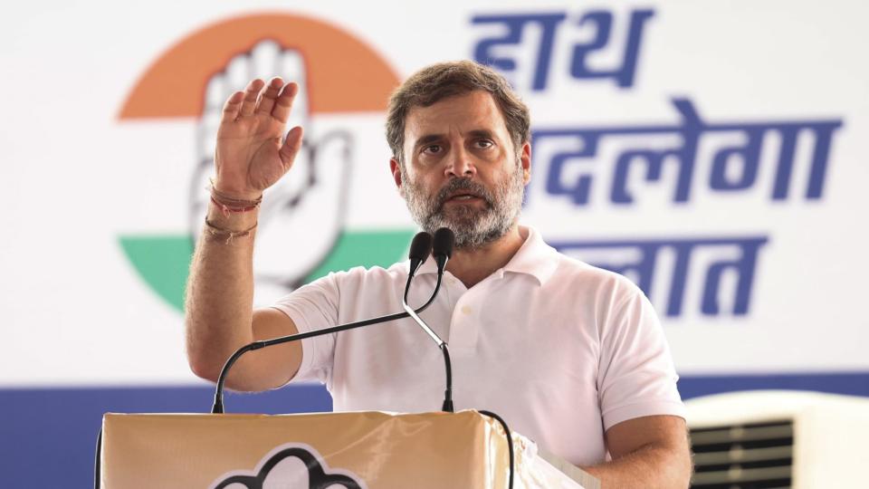 Rahul Gandhi urges Haryana to reject BJP’s hatred in Assembly polls