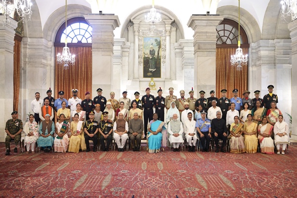 PM Modi  Attended Defence Investiture Ceremony-2024