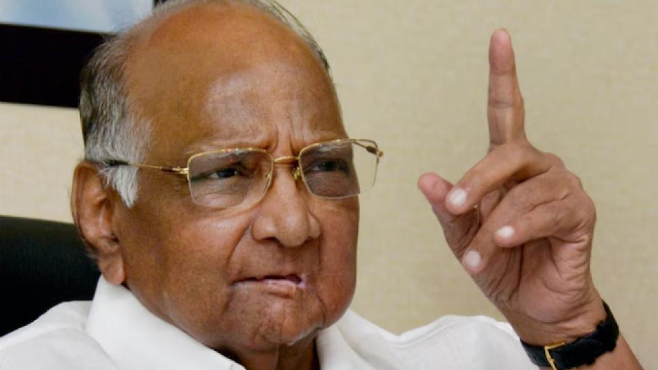 Sharad Pawar slams BJP for levelling allegations against his daughter