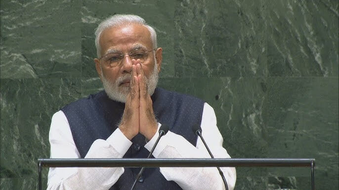 PM Modi at UN says, Success of humanity lies in collective strength, not battlefield