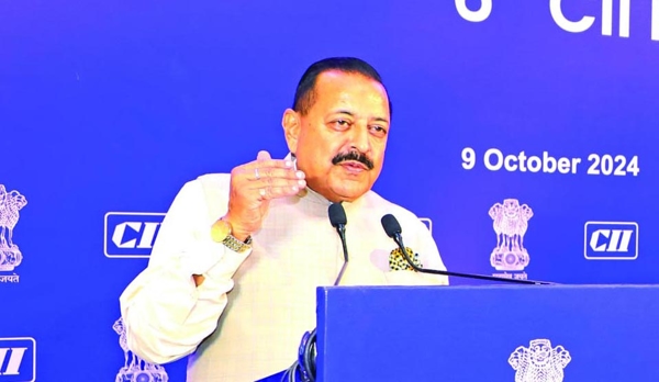 Dr Jitendra Singh addresses the 6th CII Pharma and Life Sciences Summit in New Delhi