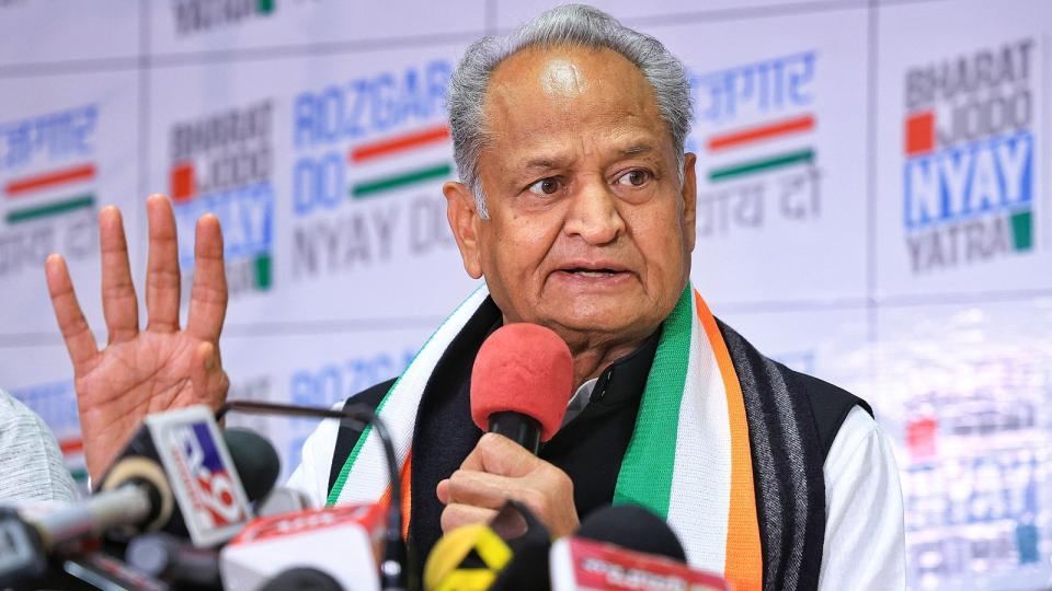 Congress leader Ashok Gehlot to hold protest against Rajasthan govt on Sept 28