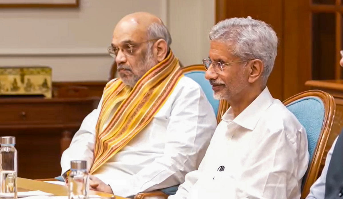 EAM Dr. S Jaishankar extends birthday greetings to Union Home Minister Amit Shah