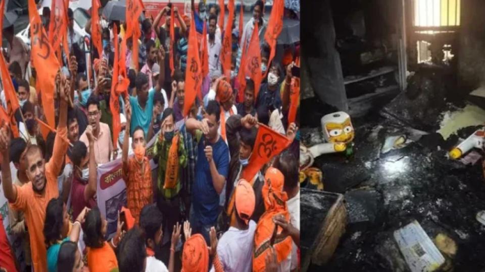 VHP launches nationwide protest against alleged atrocities on Hindus in Bangladesh