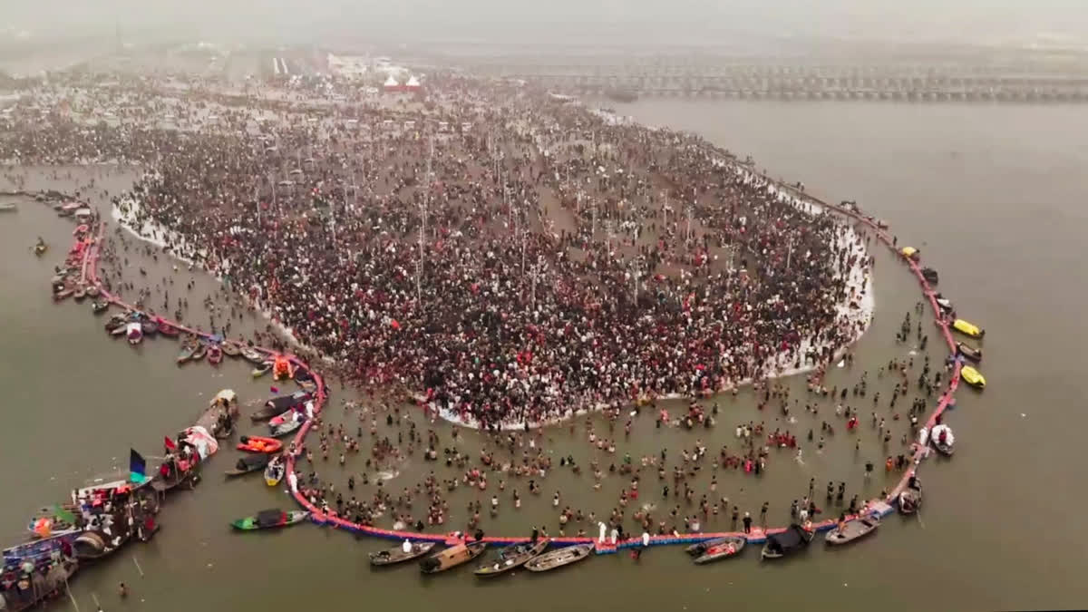  Over 7 crore pilgrims take holy dip at Prayagraj’s Triveni Sangam in 6 days