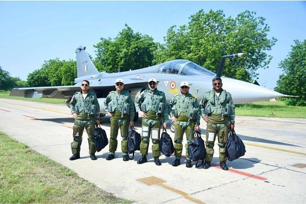 Vice Chiefs of All Three Armed Forces Fly Indigenous LCA Tejas