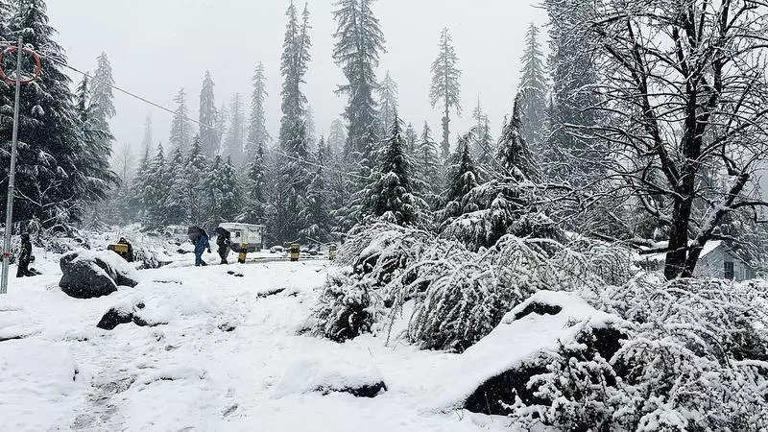 Heavy Rain and Snowfall Disrupt Life in Himachal Pradesh