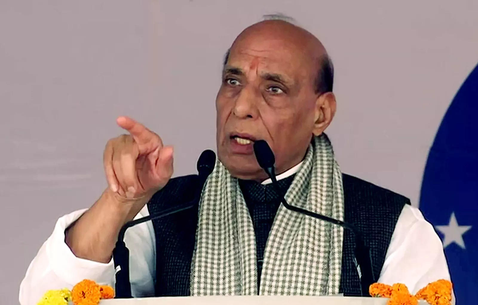 Defence Minister Rajnath Singh calls for innovative technological development in India to address future threats