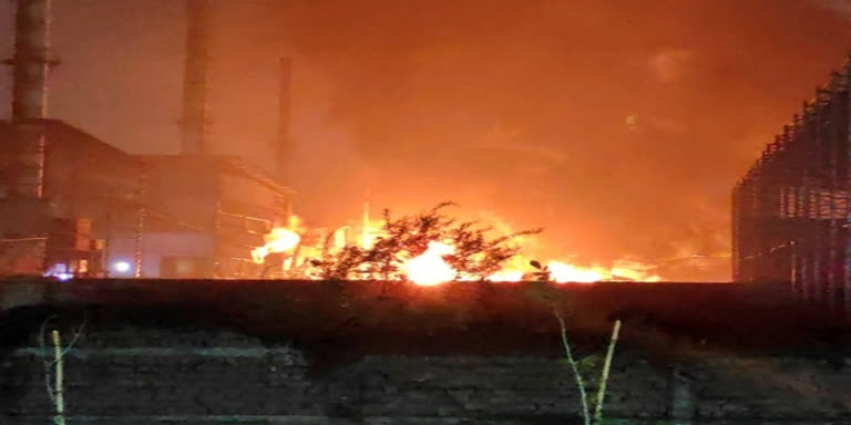 Three workers killed, three injured in fire caused by chemical leak at godown in Gujarat