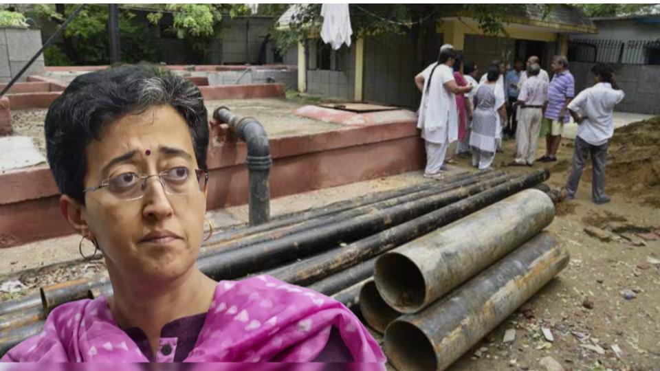 Amid Delhi water crisis, Atishi asks police to guard pipelines