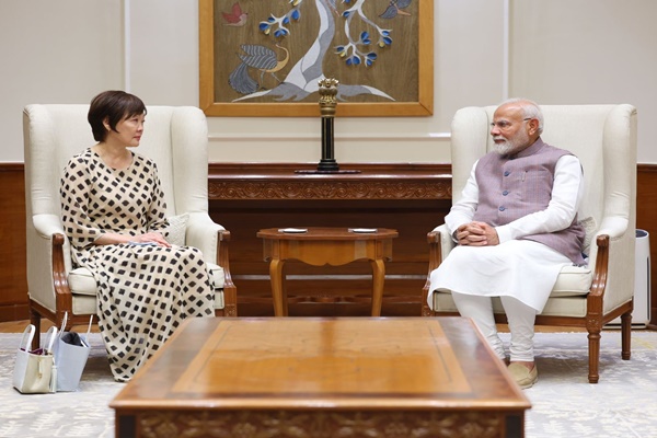 PM Narendra Modi meets former Japan PM late Shinzo Abe’s wife Akie Abe