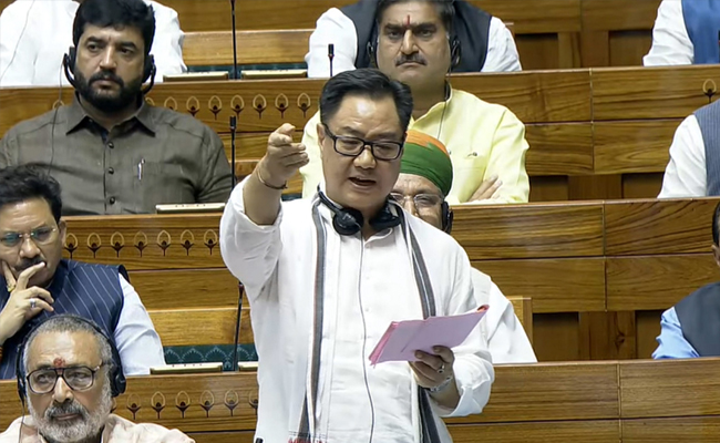 Over 59,000 Waqf Properties Facing Encroachment in India, Says Union Minister Kiren Rijiju