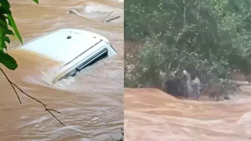 Google Maps Mishap, car falls into River in Kerala