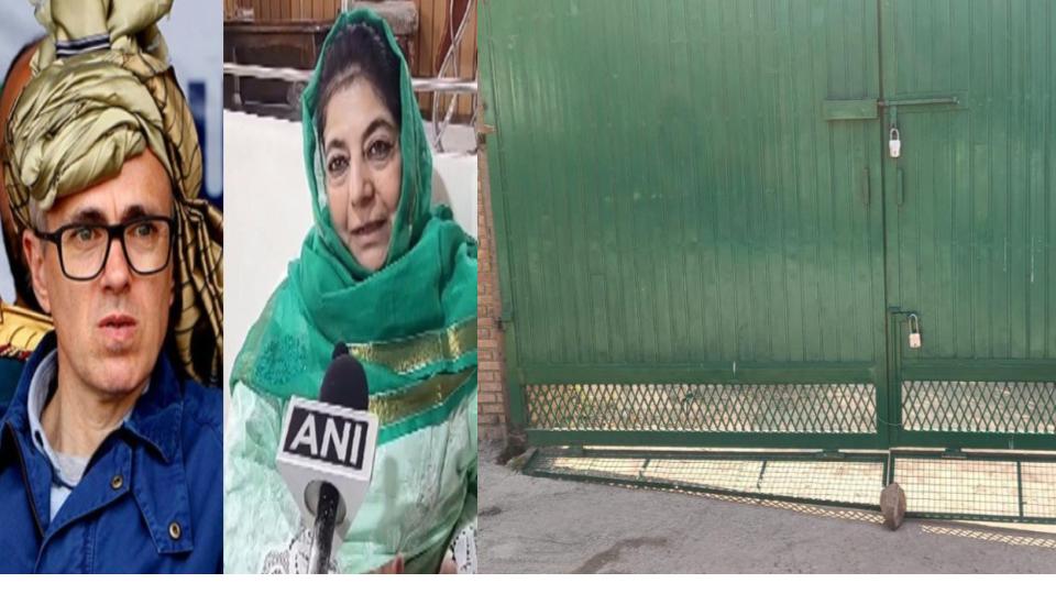 mehboobamuftiomarabdullahclaimhousearrestinjammuandkashmir