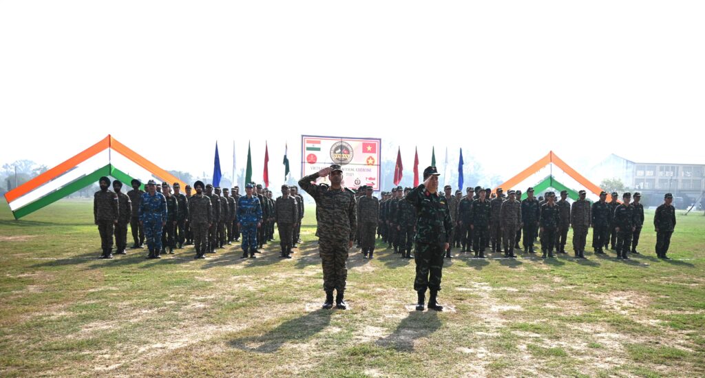 5th edition of Vietnam-India Bilateral Army Exercise begins at Ambala