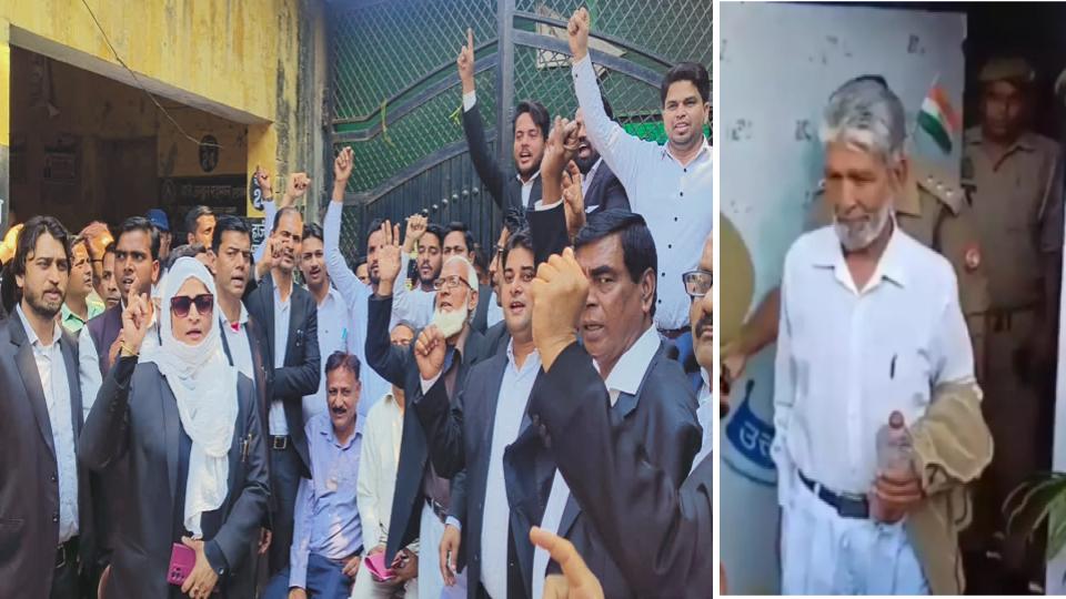 Sambhal mosque chief arrest, Advocates stage ‘pen-down’ protest