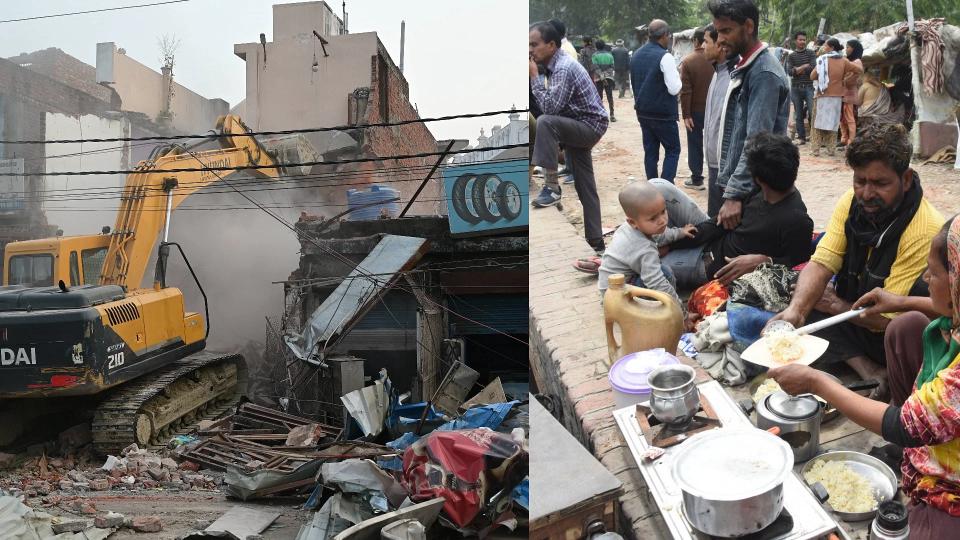 45 ‘illegal structures’ demolished in Akbarnagar, Uttar Pradesh