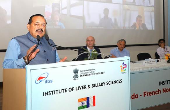 Union Minister Dr Jitendra Singh Launches Indo-French Liver And Metabolic Disease Network