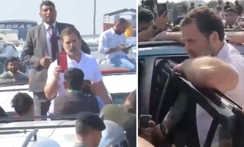 Rahul stopped at Ghazipur border on way to Sambhal