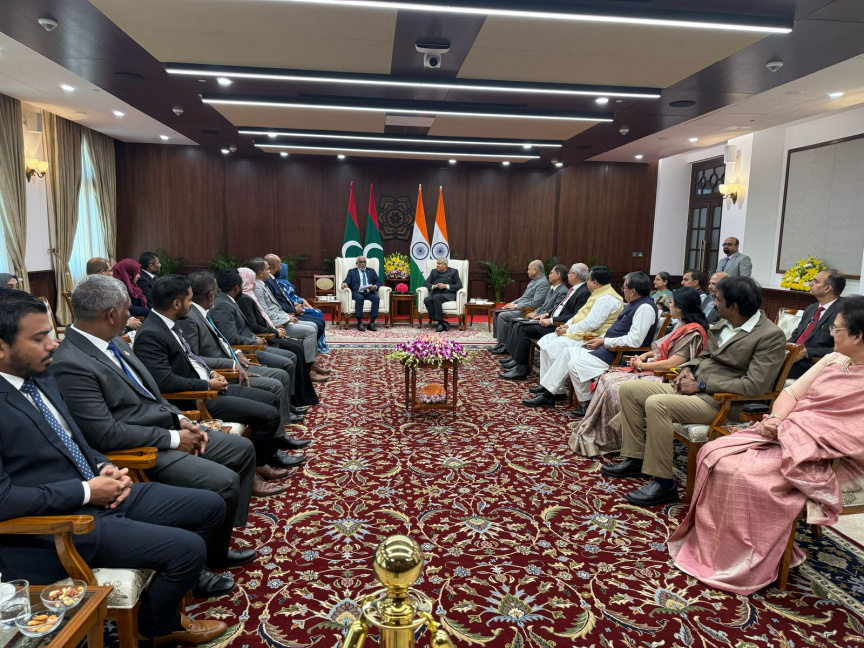 Maldives Parliamentary Delegation Meets VP Jagdeep Dhankhar in New Delhi