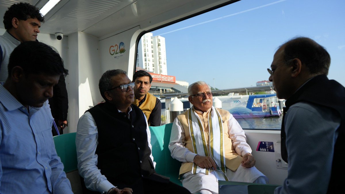 Centre to Explore Water Metros in Coastal Cities: Union Minister Manohar Lal Khattar