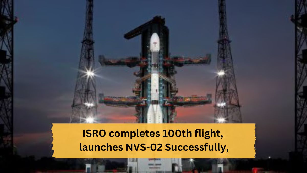 ISRO successfully launches NVS-02 satellite from Sriharikota