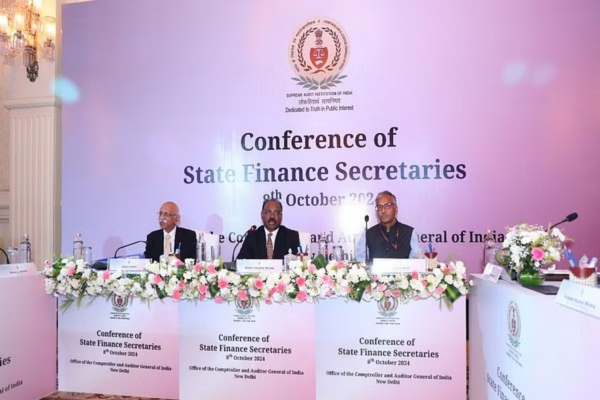  CAG Girish Chandra Murmu Convenes First State Finance Secretaries Conference in New Delhi