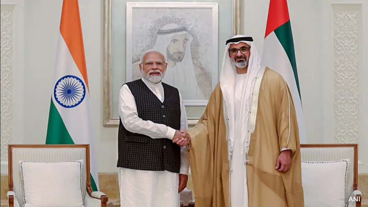 PM Modi to hold talks with Crown Prince of Abu Dhabi, Sheikh Khaled bin Mohamed bin Zayed Al Nahyan in New Delhi