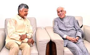 andhrapradeshcmnchandrababunaiducallsongovernorsabdulnazeeratrajbhavaninvijayawada