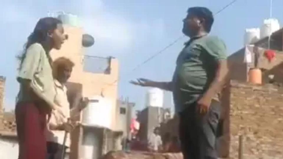 Girl falls off building after builder slaps her over property dispute in Delhi
