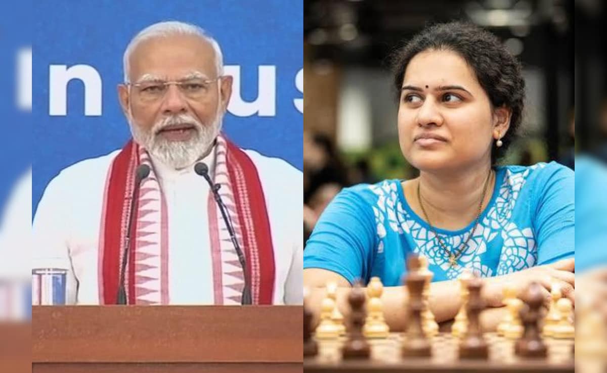 PM Modi meets chess champion Koneru Humpy in New Delhi