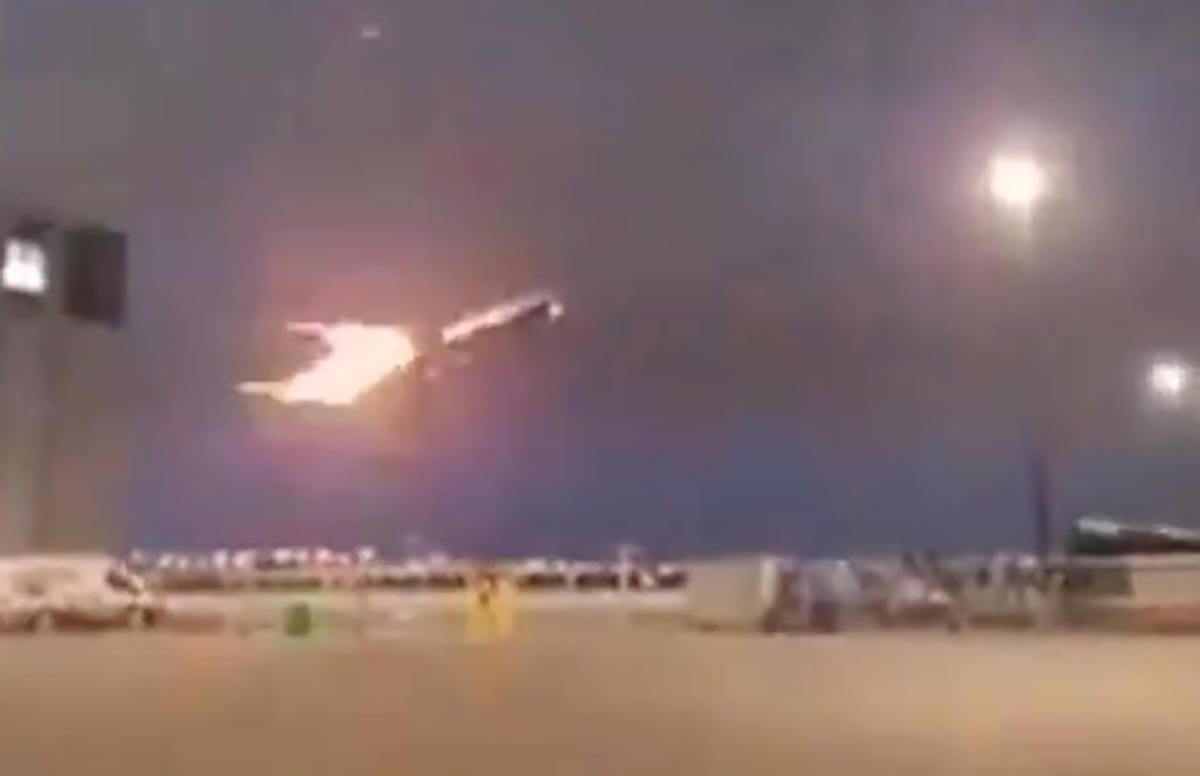 Air Canada flight makes immediate landing after plane catches fire in mid-air