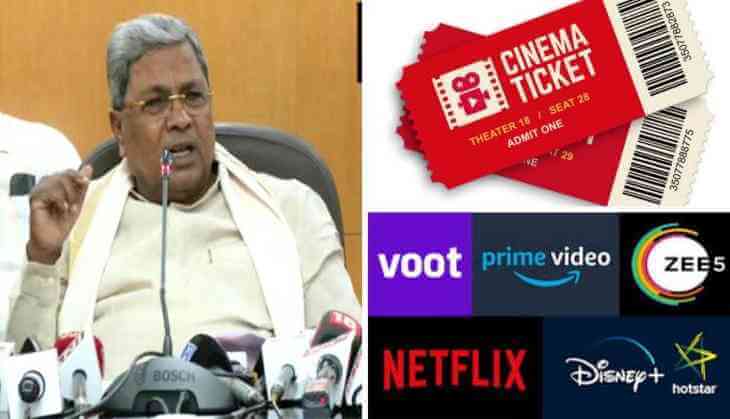 Karnataka Govt likely to implement 2% cess on movie tickets, OTT subscriptions