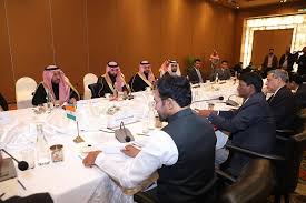 Union Minister G. Kishan Reddy meets Saudi Minister Bandar Ibrahim in New Delhi