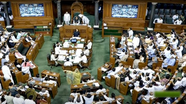 Lok Sabha adjourned for the day