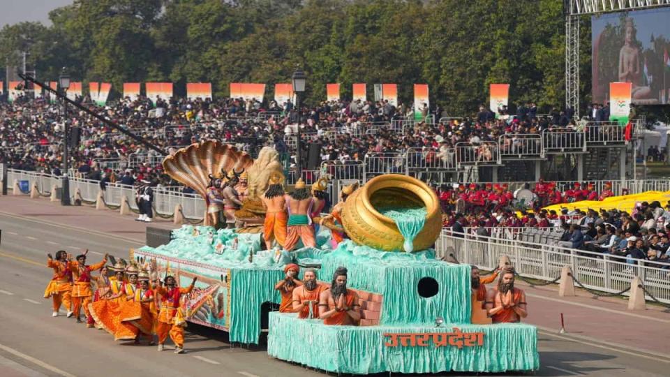 Republic Day parade, Uttar Pradesh tableau wins first prize