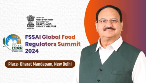 Health Minister JP Nadda addressed the inaugural session of FSSAI Global Food Regulators Summit 2024