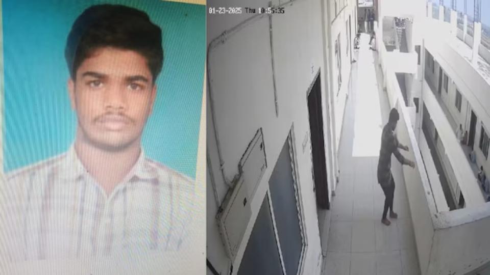 Intermediate student jumps to death in Andhra Pradesh