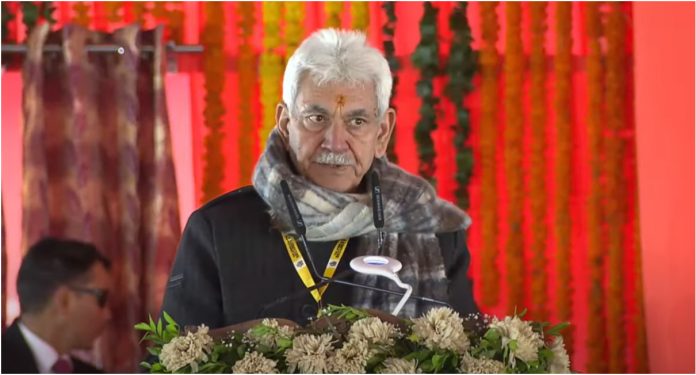 J&K: LG Manoj Sinha Honoured with Maharaja Hari Singh Award