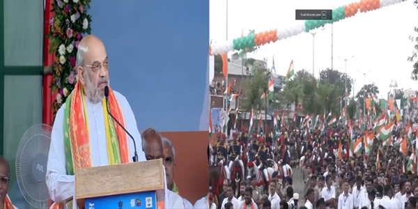 Amit Shah Inaugurates Tiranga Yatra in Ahmedabad