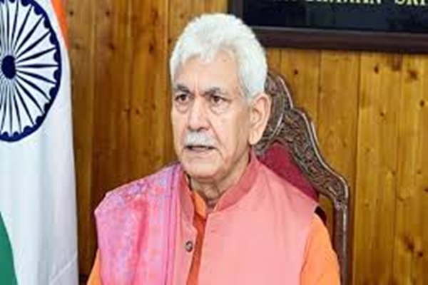 Lt Guv Manoj Sinha reviews security & development in Kashmir