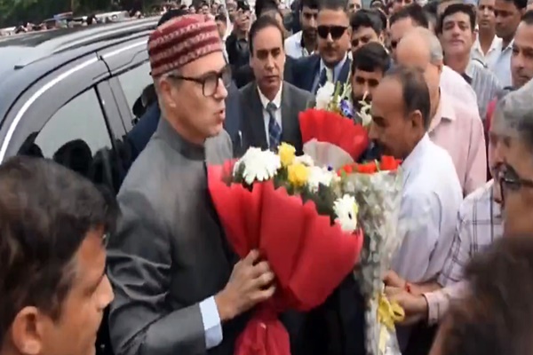 J&K CM Omar Abdullah starts work from winter capital Jammu