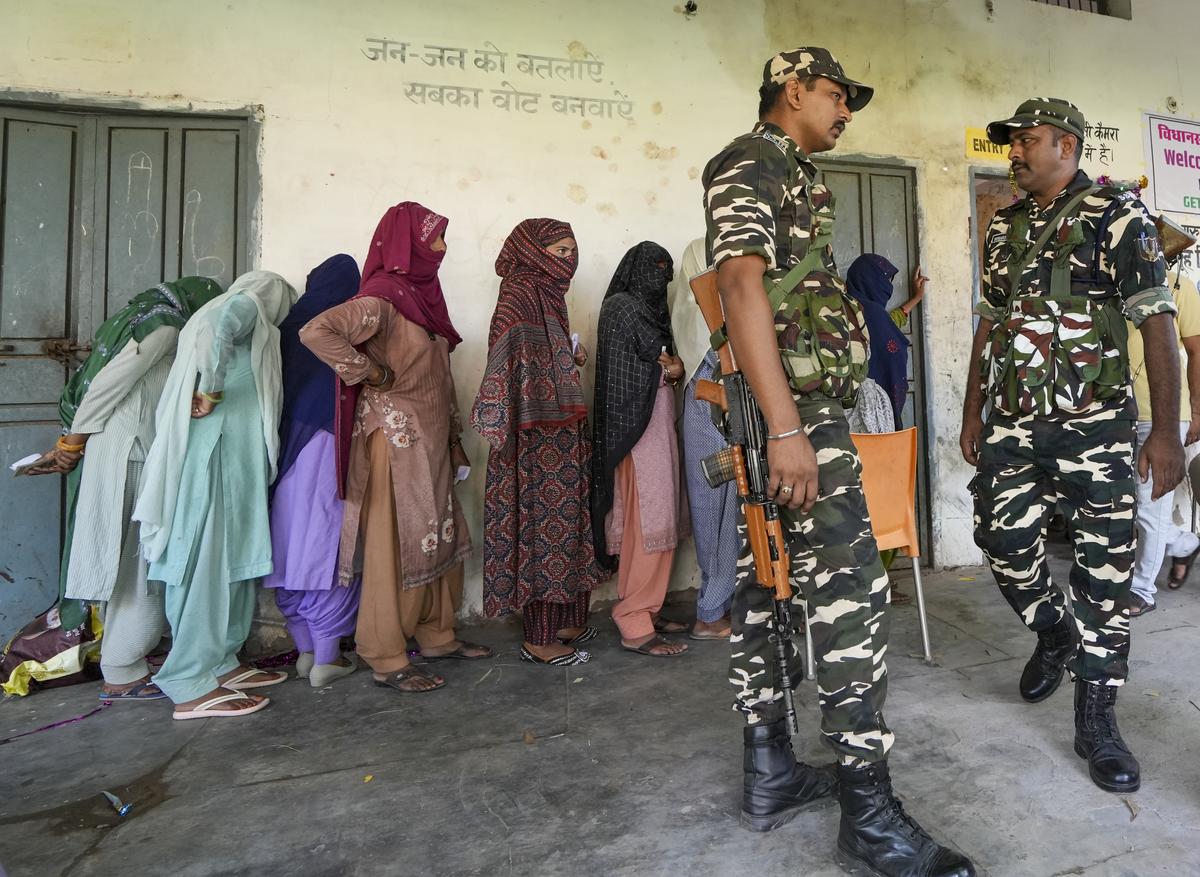 9.53% polling recorded in first 2 hours as voting underway in Haryana