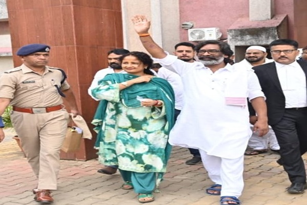 Hemant Soren Released From Ranchi’s Birsa Munda Jail 