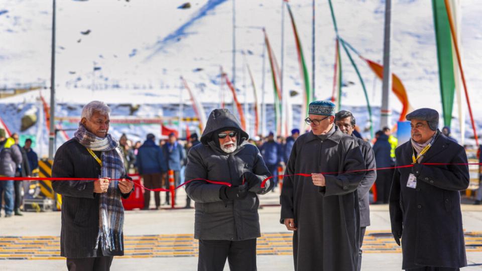 PM Modi inaugurates Z-Morh tunnel for all year access to Sonamarg in J&K