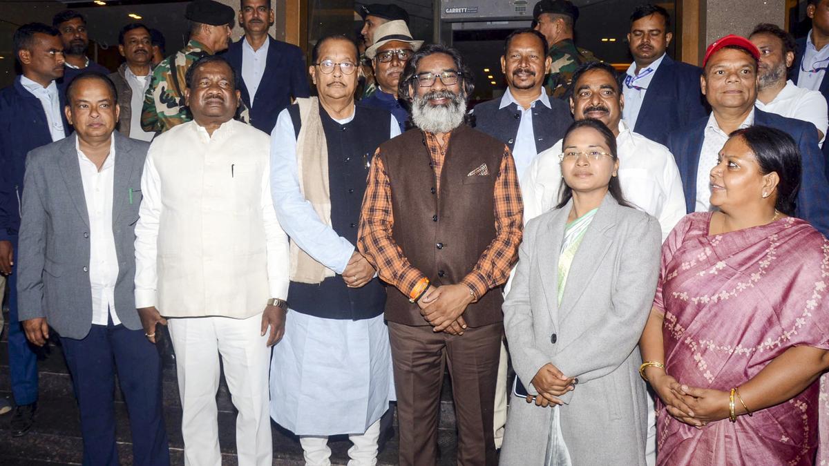 Jharkhand CM Hemant Soren distributes portfolios to ministers